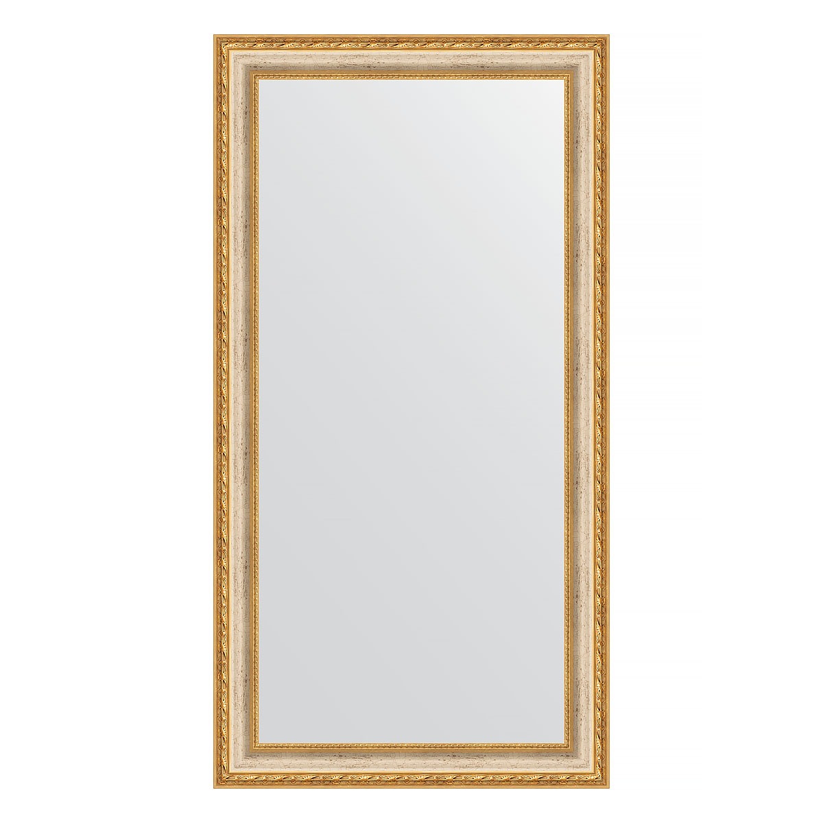 зеркало в багетной раме evoform версаль кракелюр 64 мм 55х145 см Зеркало в багетной раме Evoform версаль кракелюр 64 мм 55х105 см