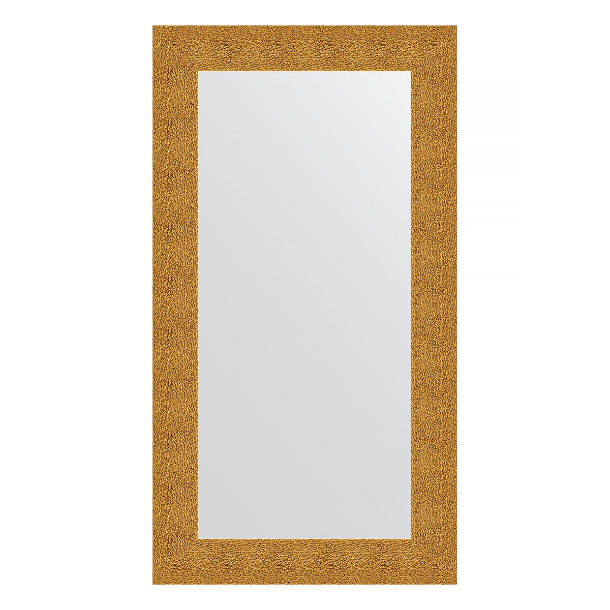 Зеркало в багетной раме Evoform чеканка золотая 90 мм 60х110 см зеркало в багетной раме evoform дуб 37 мм 60х110 см