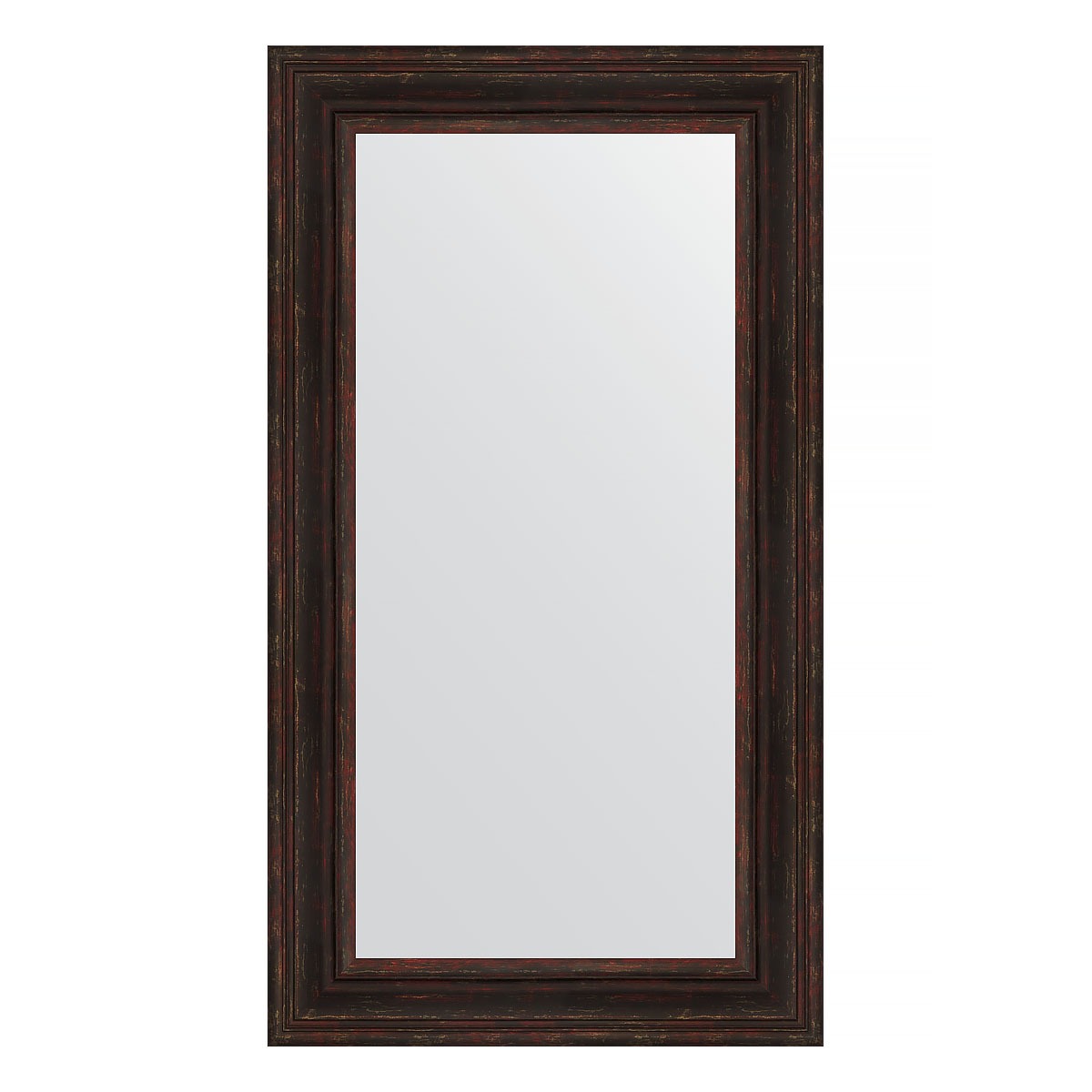 Зеркало в багетной раме Evoform темный прованс 99 мм 62х112 см зеркало с гравировкой в багетной раме evoform темный прованс 99 мм 79x106 см