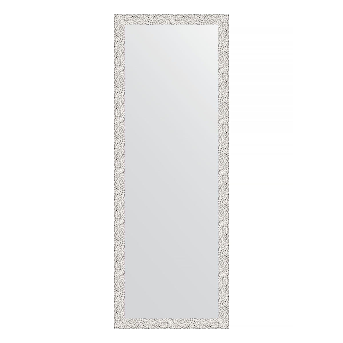 Зеркало в багетной раме Evoform чеканка белая 46 мм 51х141 см зеркало 51х141 см чеканка белая evoform definite by 3098