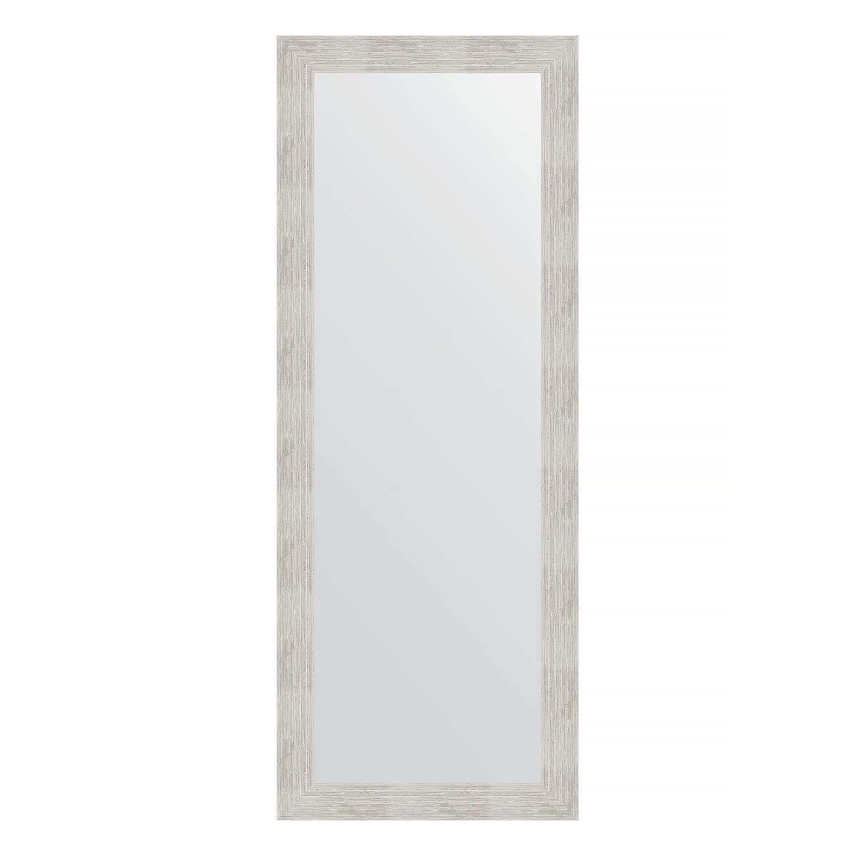 Зеркало в багетной раме Evoform серебряный дождь 70 мм 56х146 см зеркало в багетной раме evoform орех 65 мм 56х146 см