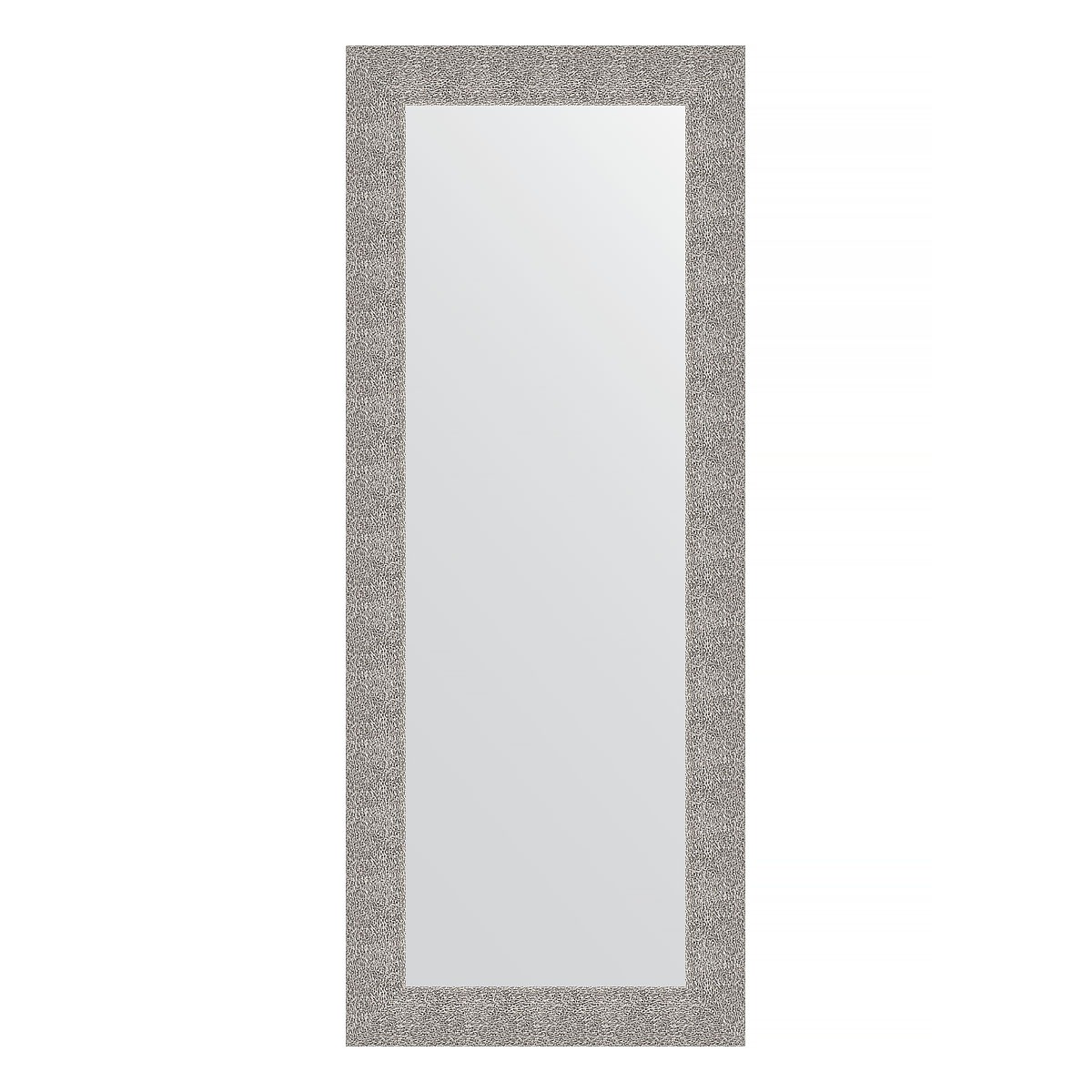 зеркало в багетной раме evoform чеканка серебряная 90 мм 80х160 см Зеркало в багетной раме Evoform чеканка серебряная 90 мм 60х150 см