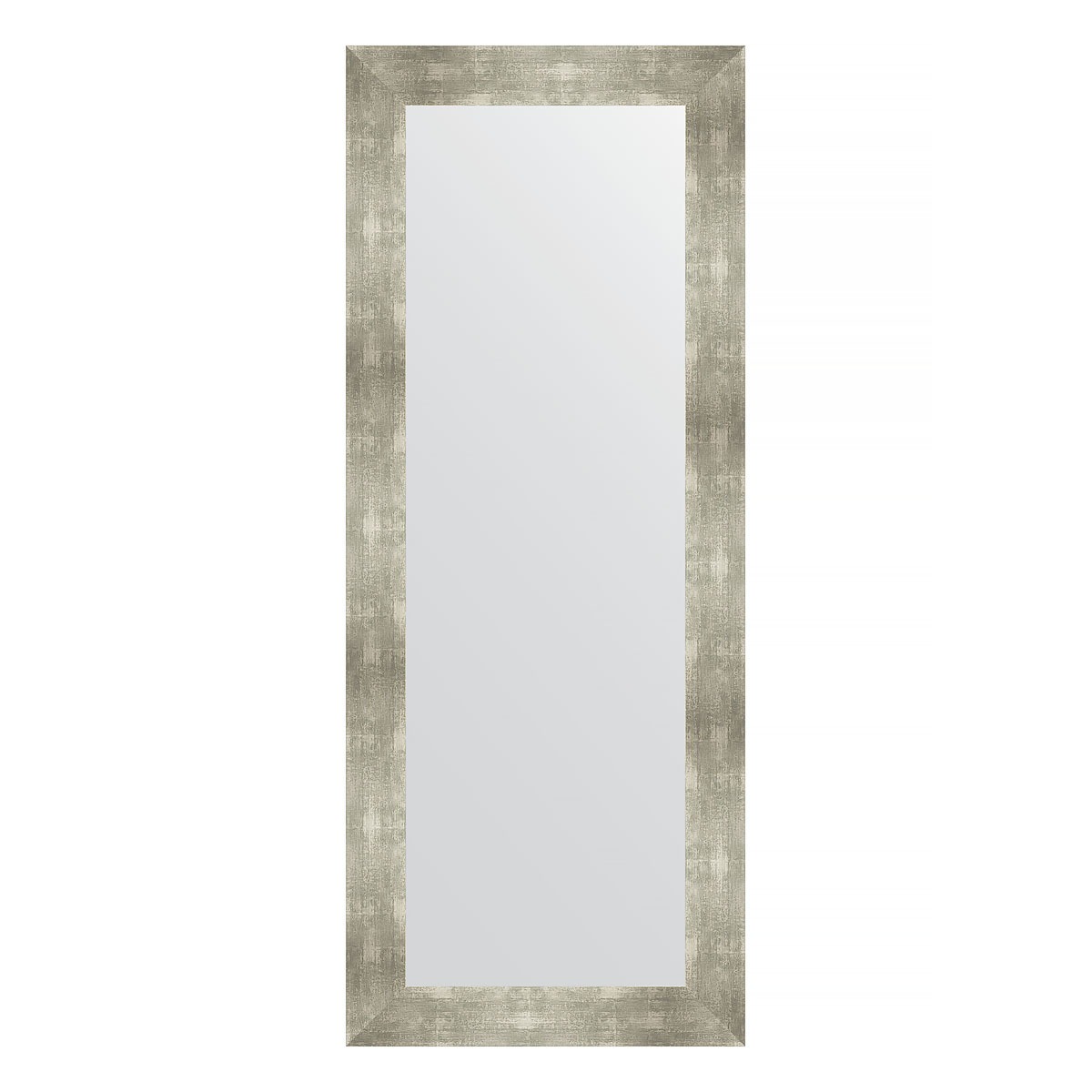 Зеркало в багетной раме Evoform алюминий 90 мм 60х150 см