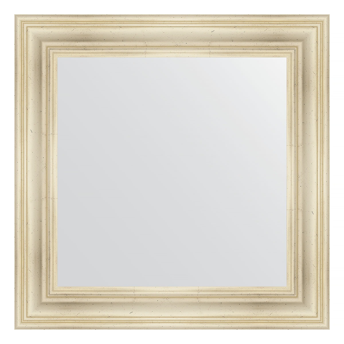 фото Зеркало в багетной раме evoform травленое серебро 99 мм 72х72 см