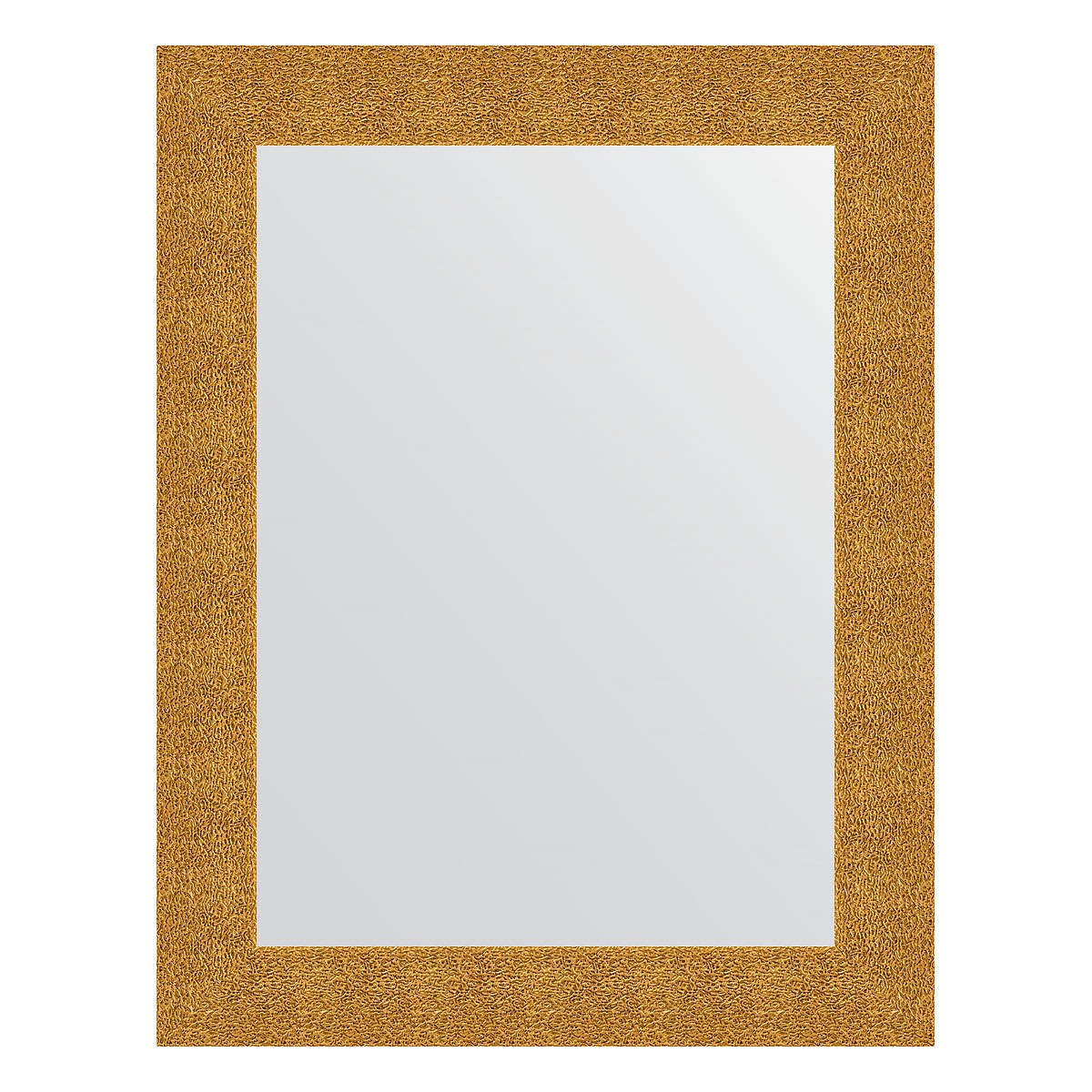 Зеркало в багетной раме Evoform чеканка золотая 90 мм 70х90 см