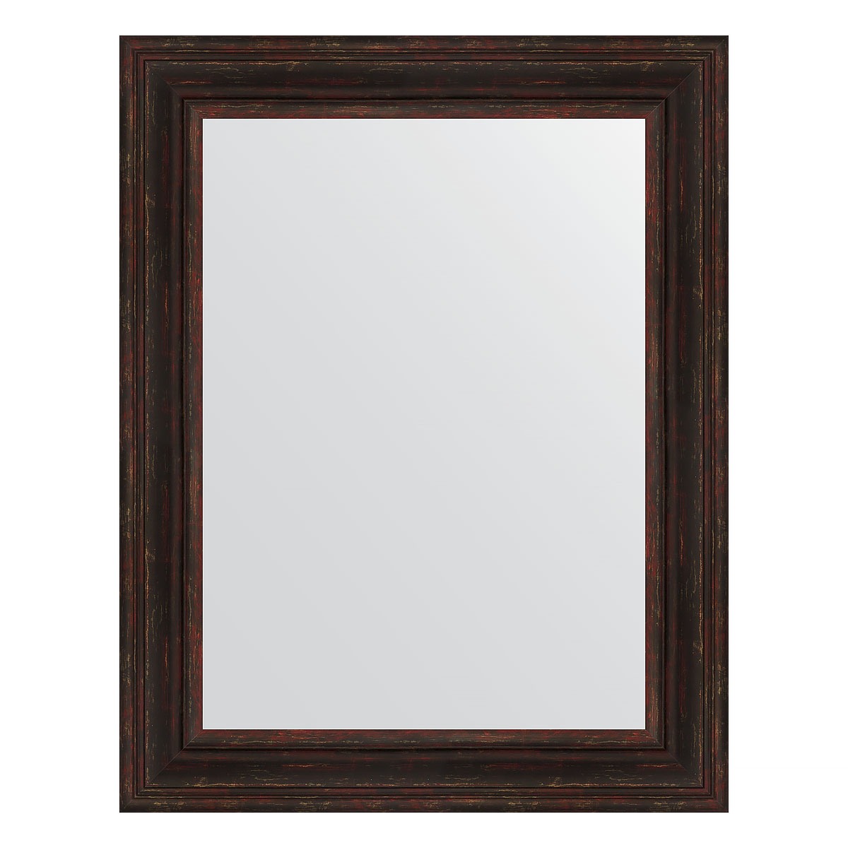 Зеркало в багетной раме Evoform темный прованс 99 мм 72х92 см зеркало в багетной раме evoform сусальное золото 47 мм 72х92 см
