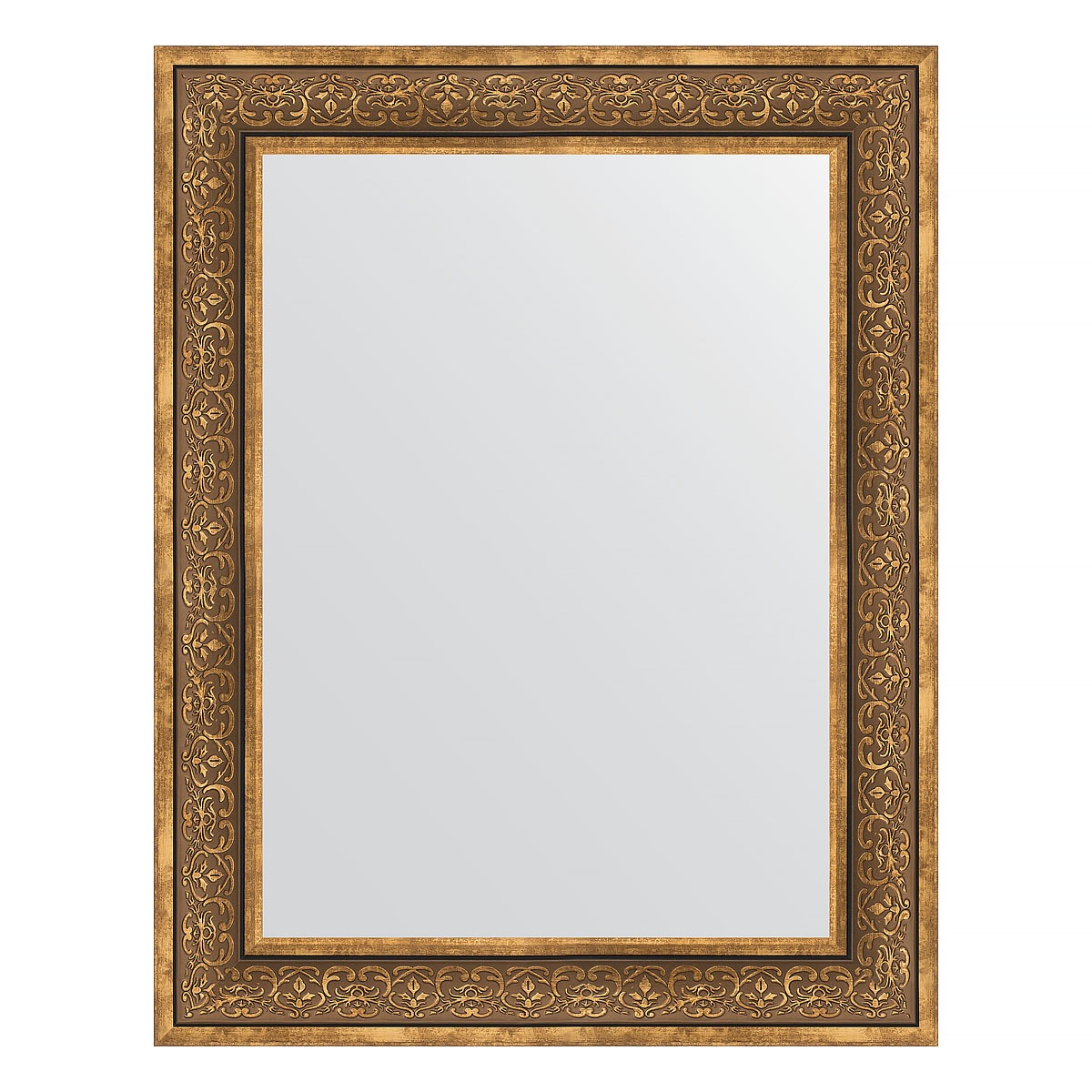 Зеркало в багетной раме Evoform вензель бронзовый 101 мм 73х93 см зеркало 73х93 см вензель серебряный evoform definite by 3192