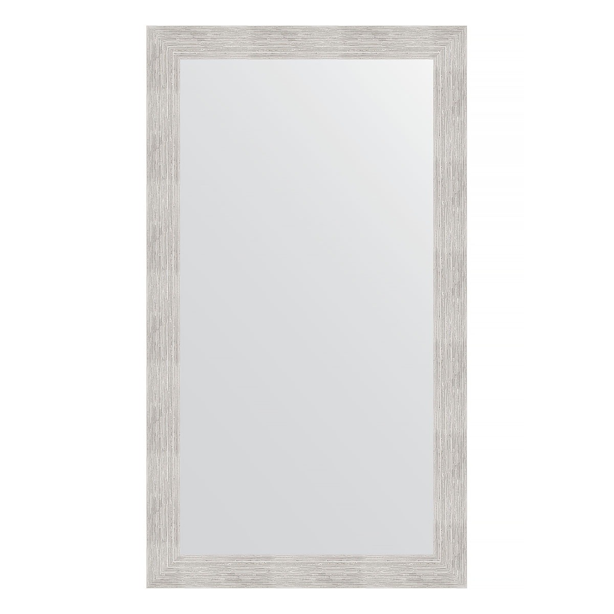 Зеркало в багетной раме Evoform серебряный дождь 70 мм 66х116 см зеркало evoform в багетной раме 56х146см bx 1076 bx 1076