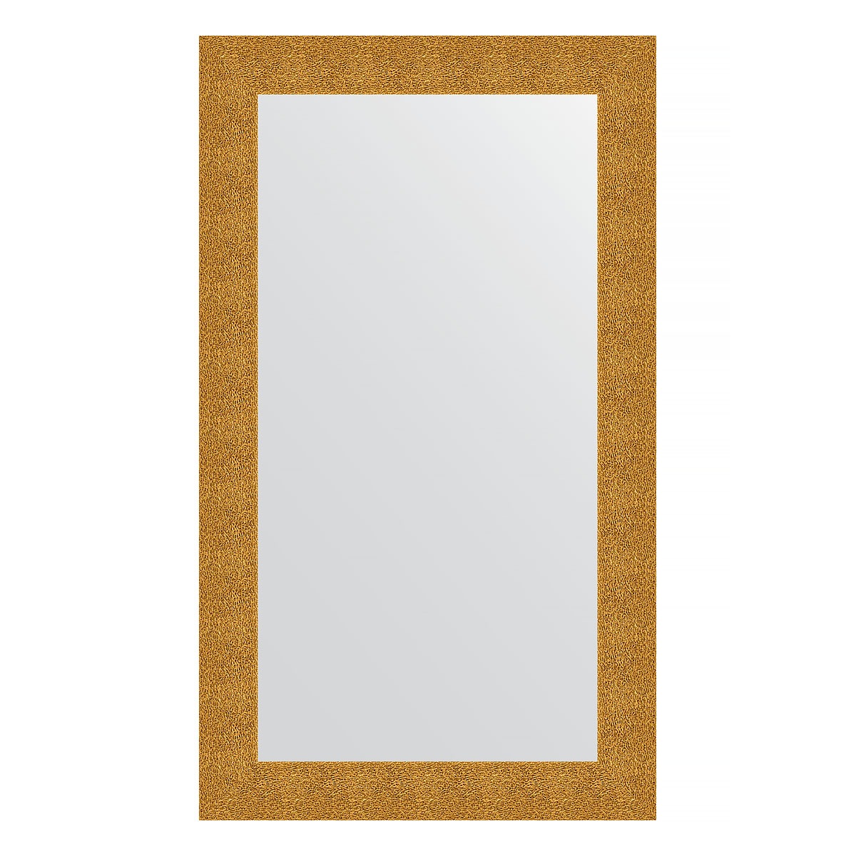 Зеркало в багетной раме Evoform чеканка золотая 90 мм 70х120 см зеркало evoform с фацетом 15 mm 70х120 см