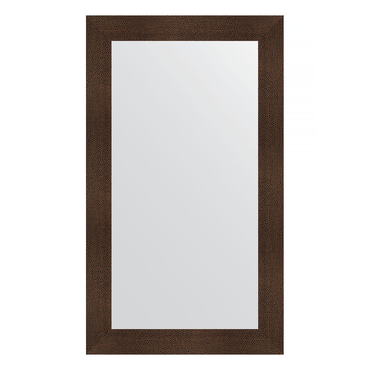 Зеркало в багетной раме Evoform бронзовая лава 90 мм 70х120 см зеркало evoform с фацетом 15 mm 70х120 см