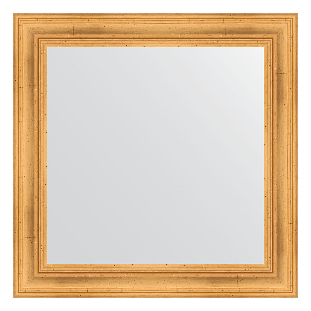 Зеркало в багетной раме Evoform травленое золото 99 мм 82х82 см