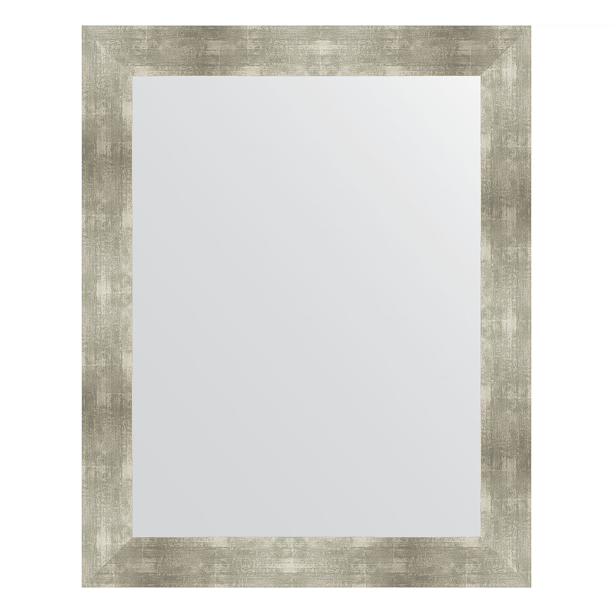 Зеркало в багетной раме Evoform алюминий 90 мм 80х100 см