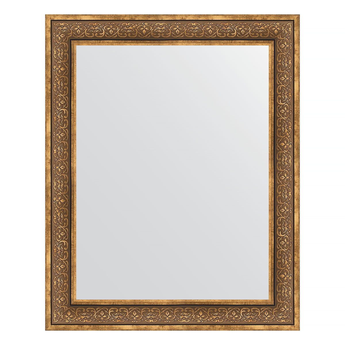 Зеркало в багетной раме Evoform вензель бронзовый 101 мм 83х103 см зеркало 79х109 см вензель бронзовый evoform exclusive by 3474