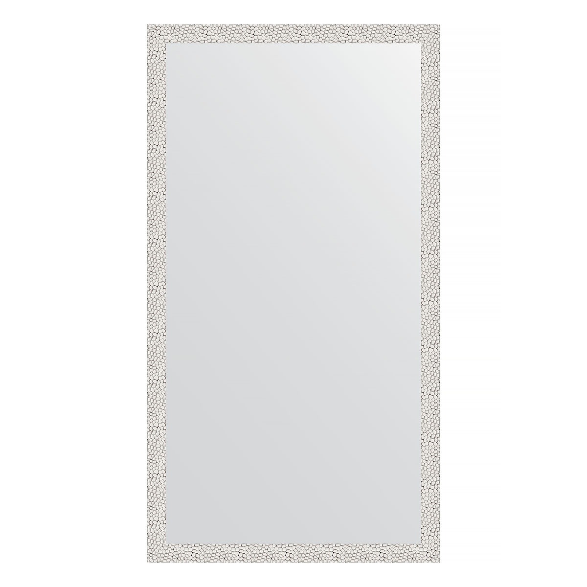 фото Зеркало в багетной раме evoform чеканка белая 46 мм 71х131 см