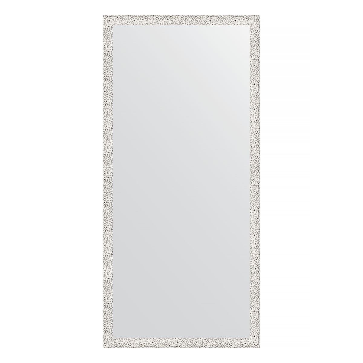 Зеркало в багетной раме Evoform чеканка белая 46 мм 71х151 см зеркало в багетной раме evoform чеканка серебряная 90 мм 80х140 см