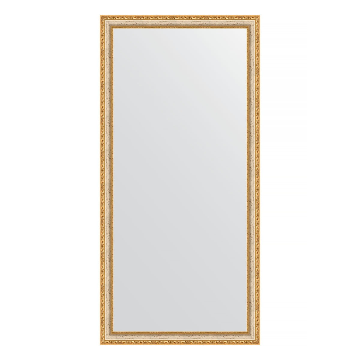 зеркало в багетной раме evoform версаль кракелюр 64 мм 55х145 см Зеркало в багетной раме Evoform версаль кракелюр 64 мм 75х155 см
