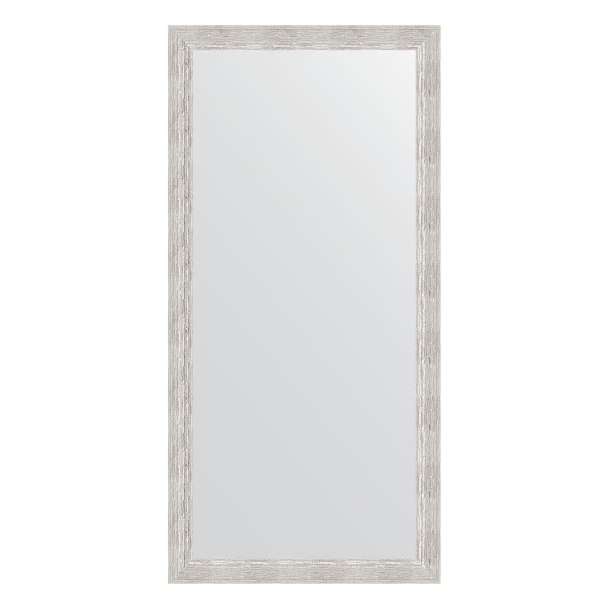 Зеркало в багетной раме Evoform серебряный дождь 70 мм 76х156 см