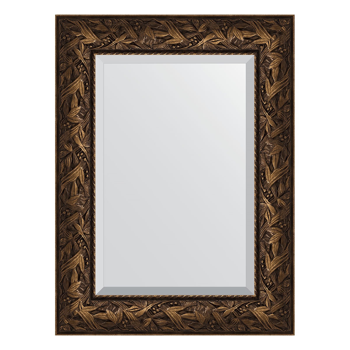 Зеркало с фацетом в багетной раме Evoform византия бронза 99 мм 59х79 см