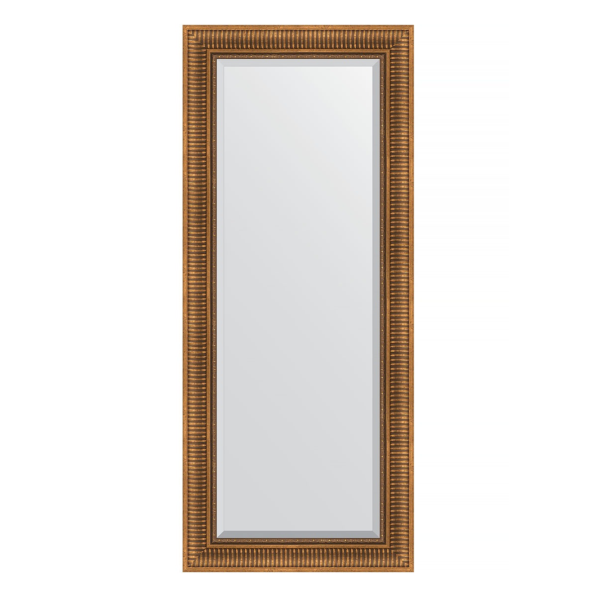 Зеркало с фацетом в багетной раме Evoform бронзовый акведук 93 мм 62х147 см