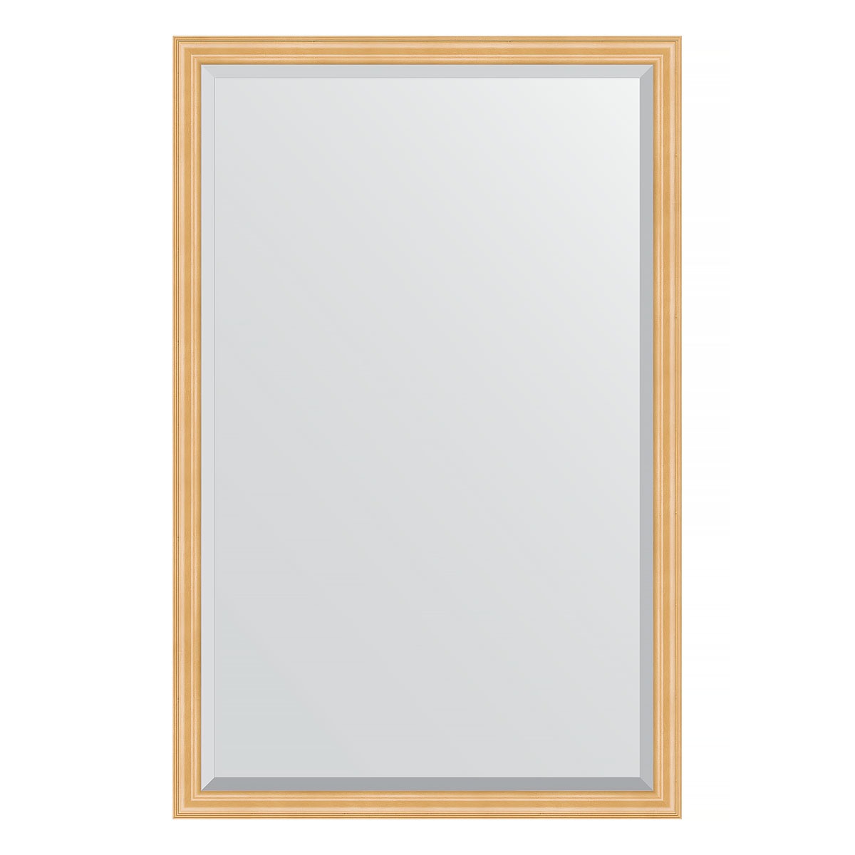 Зеркало с фацетом в багетной раме Evoform сосна 62 мм 111х171 см подрамник для холста calligrata 1 8 x 40 x 60 см ширина рамы 36 мм сосна