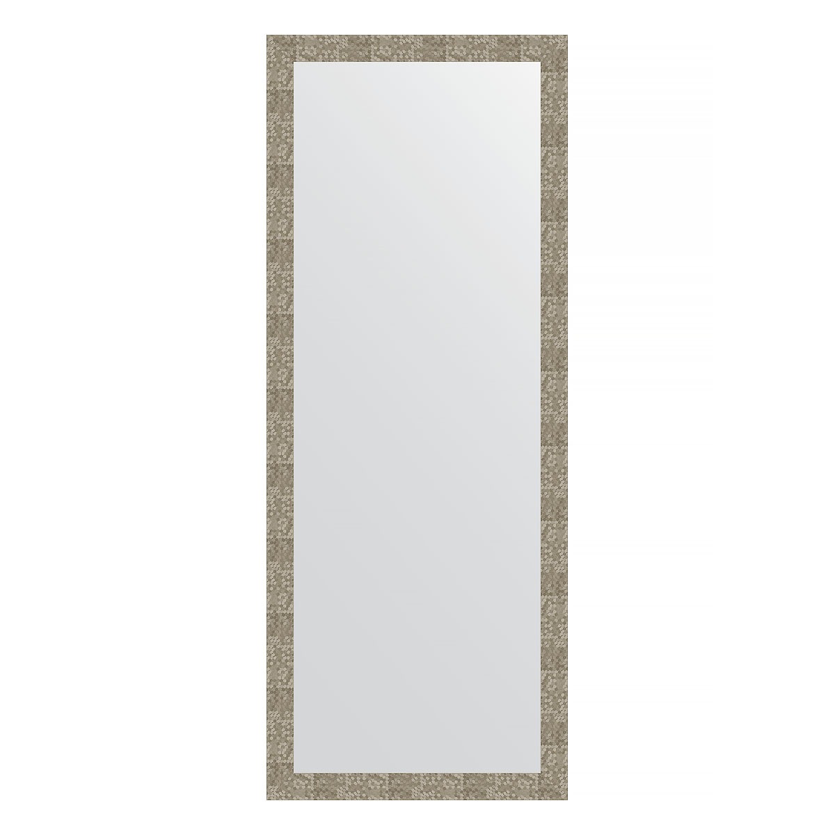 Зеркало напольное в багетной раме Evoform соты титан 70 мм 78x197 см