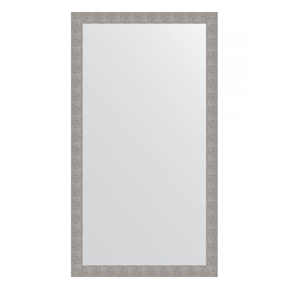 Зеркало напольное в багетной раме Evoform чеканка серебряная 90 мм 111x201 см зеркало напольное с гравировкой в багетной раме evoform чеканка серебряная 90 мм 111x201 см