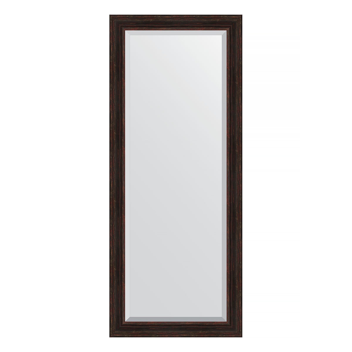 Зеркало напольное с фацетом в багетной раме Evoform темный прованс 99 мм 84x204 см зеркало 79х169 см темный прованс evoform exclusive by 3603