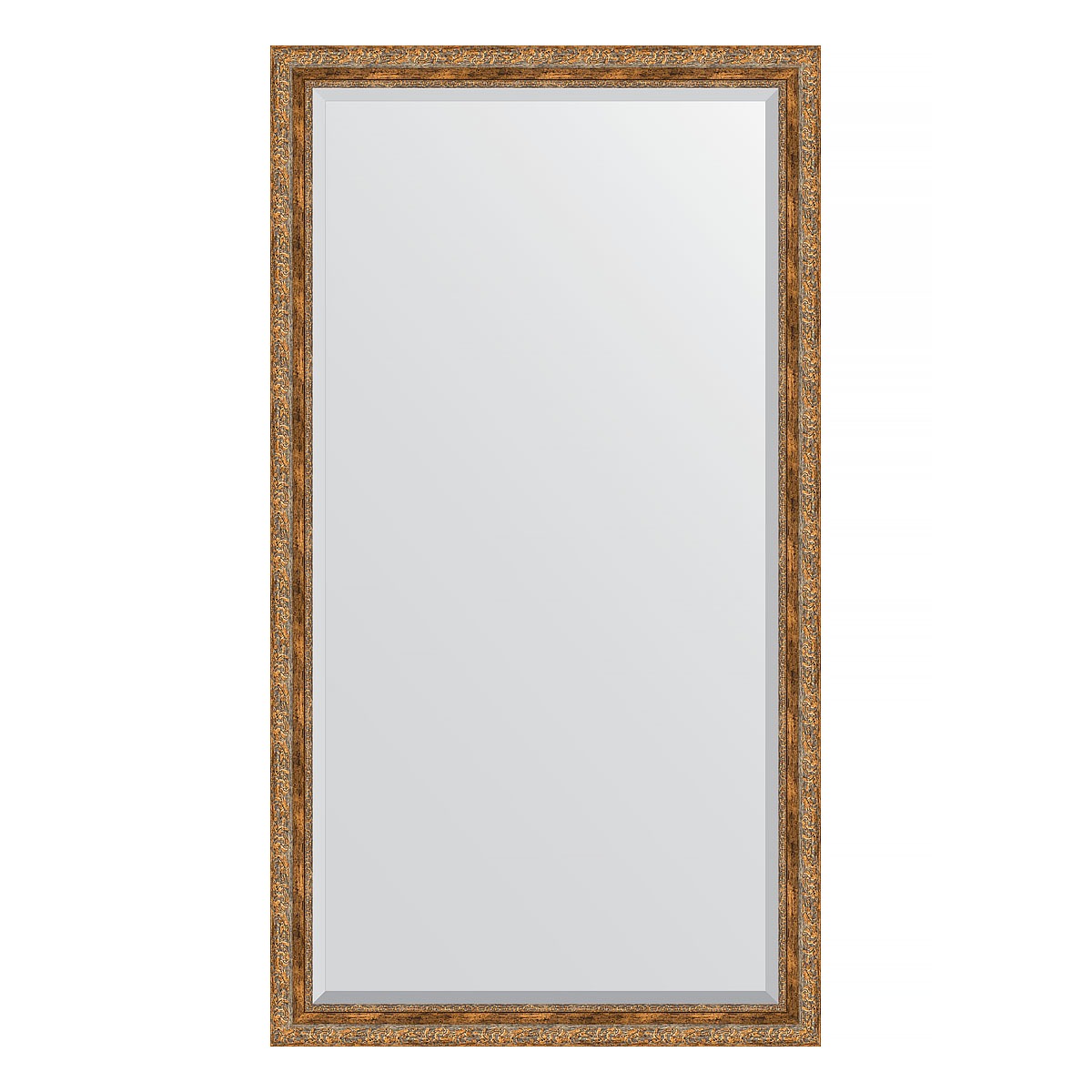 Зеркало напольное с фацетом в багетной раме Evoform виньетка античная бронза 85 мм 110x200 см