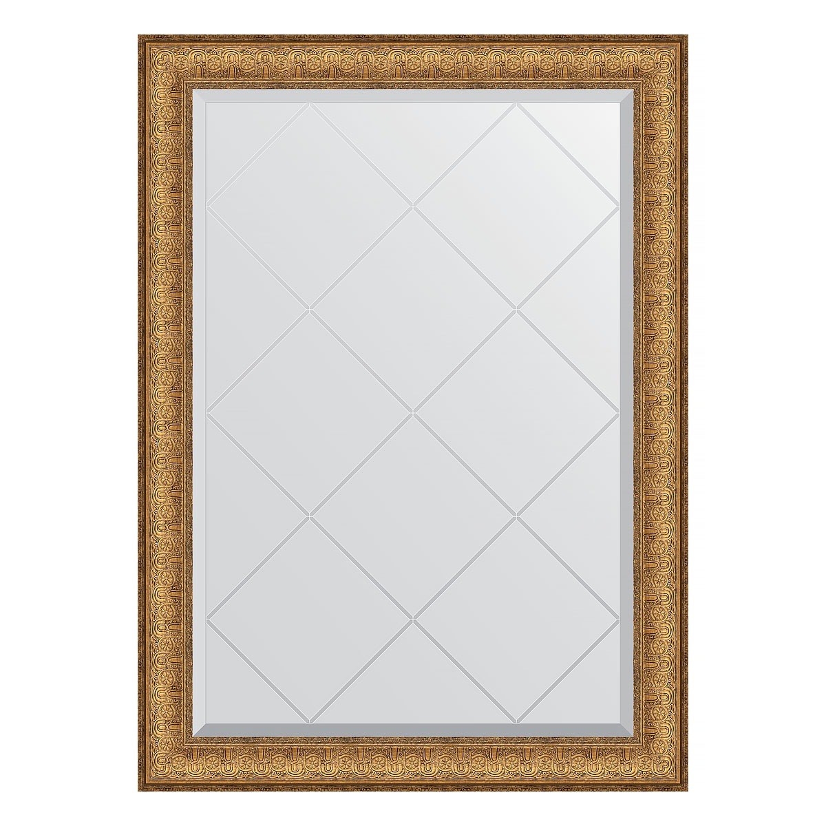 Зеркало с гравировкой в багетной раме Evoform медный эльдорадо 73 мм 74x101 см зеркало с гравировкой в багетной раме evoform медный эльдорадо 73 мм 104x104 см