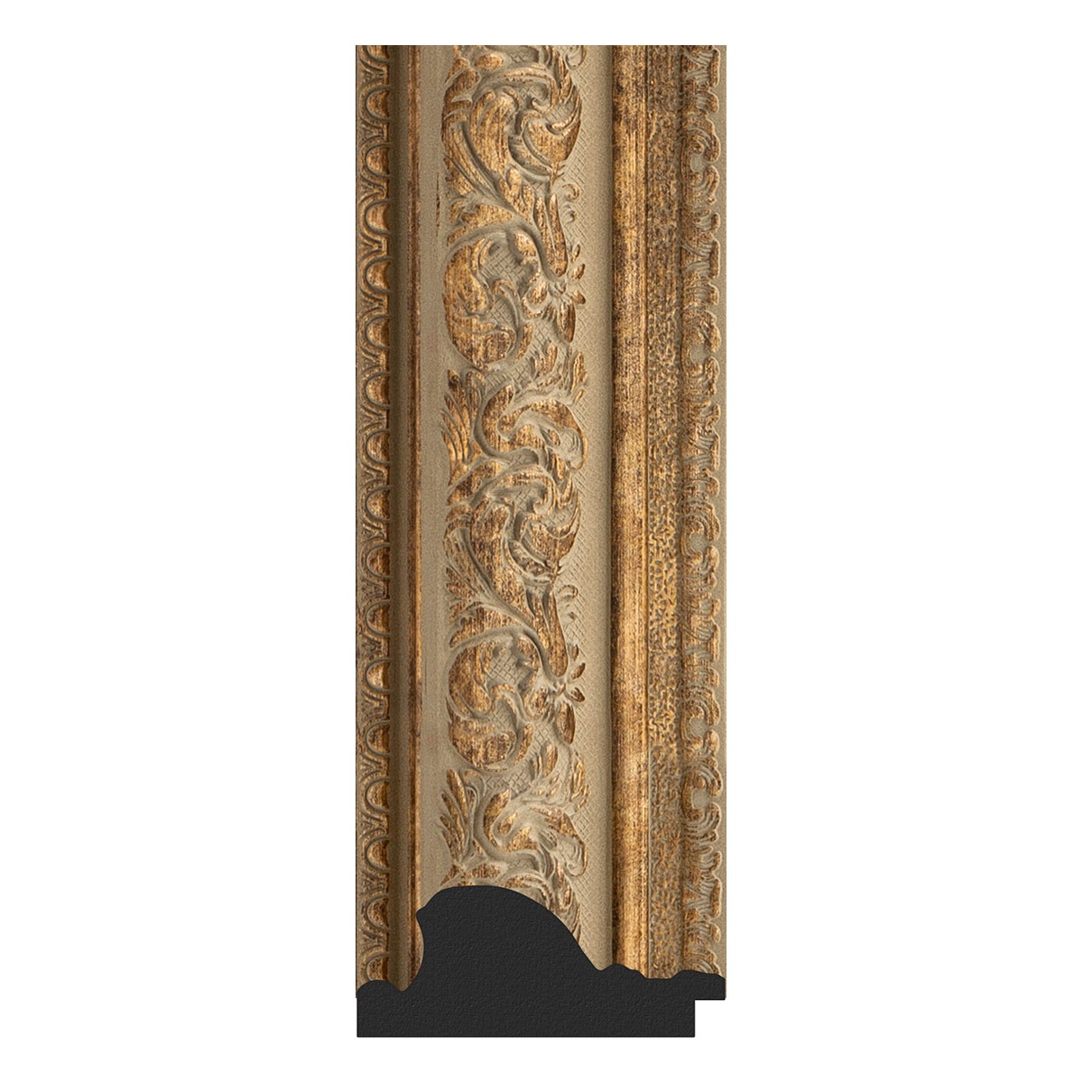 фото Зеркало с гравировкой в багетной раме evoform виньетка античная бронза 109 мм 80x135 см