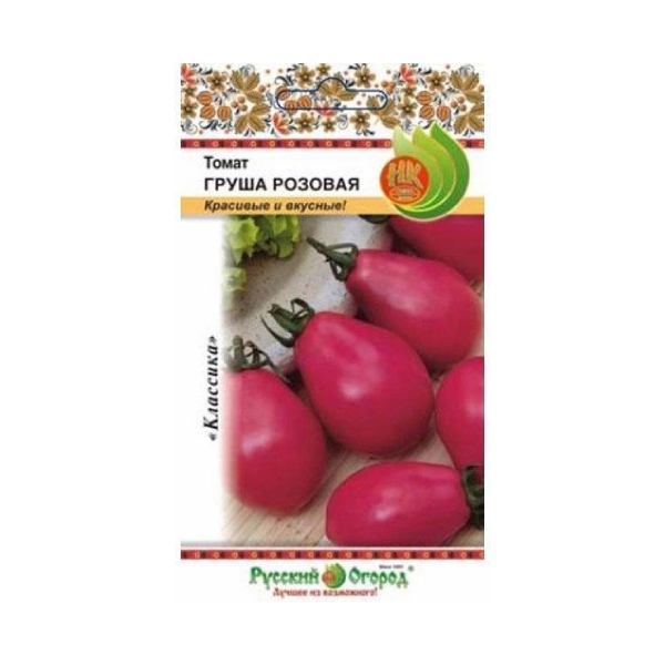 семена томат уральский дачник сибирская груша розовая 23366 1 уп Томат Русский огород груша розовая 0.1 г
