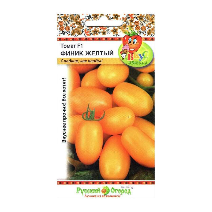 Томат Русский огород финик желтый F1 0.05 г овощи сушеные gifruit томат 30 г