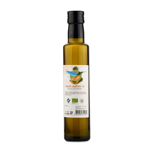 Масло подсолнечное VILA NATURA холодный отжим 250 мл масло оливковое la espanola extra virgin нерафинированное 1 литр