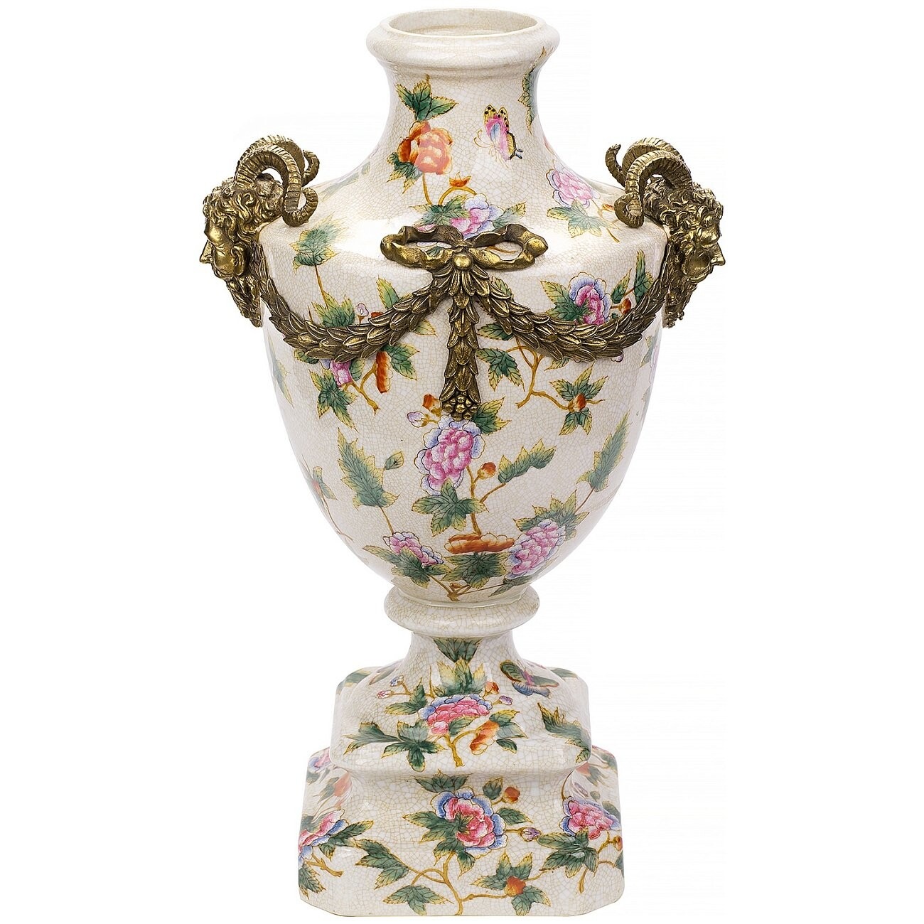 Ваза Wah luen handicraft 38 см ваза фарфоровая с бронзой 25х20х46 см wah luen handicraft