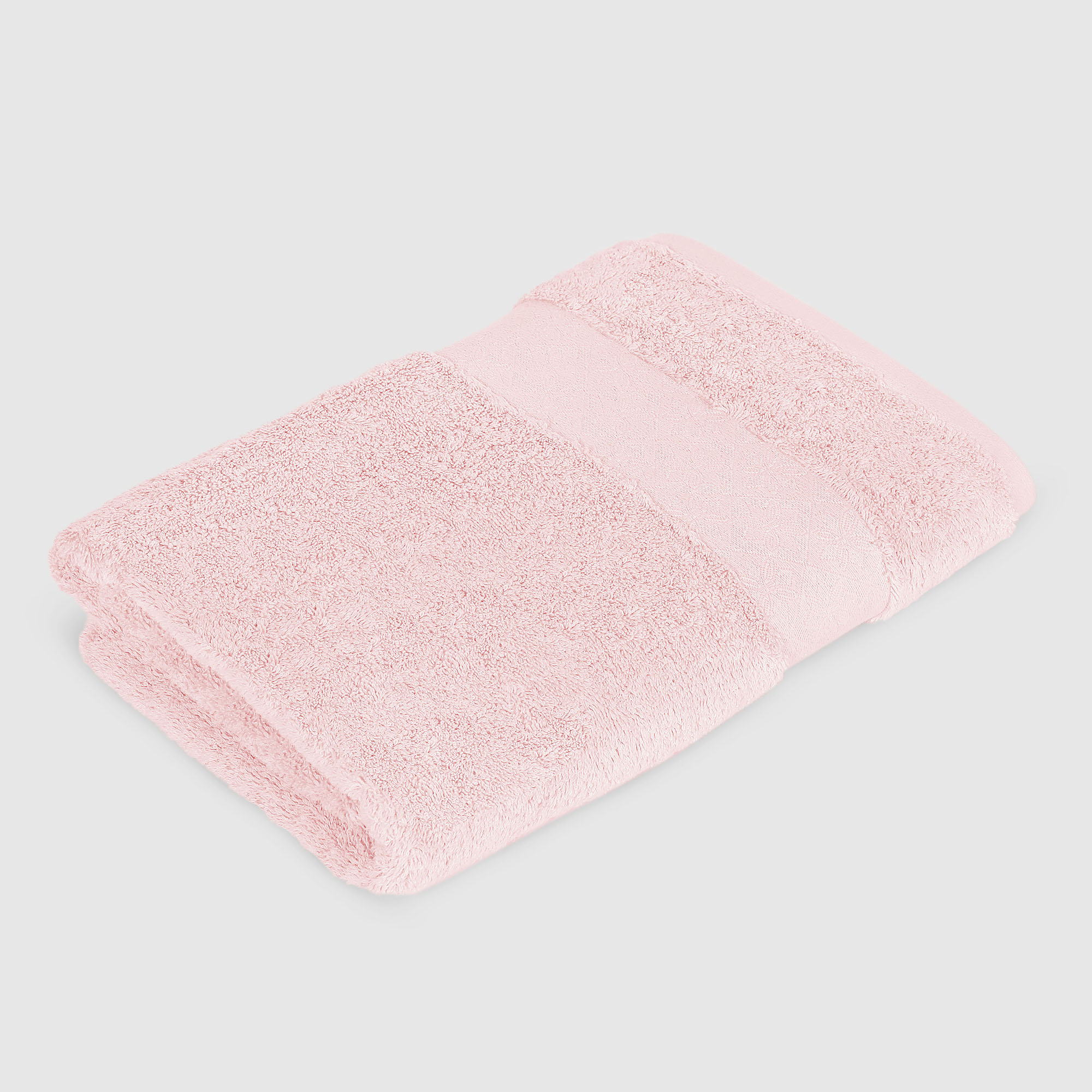 фото Полотенце махровое mundotextil extra soft l.pink 50х100 см