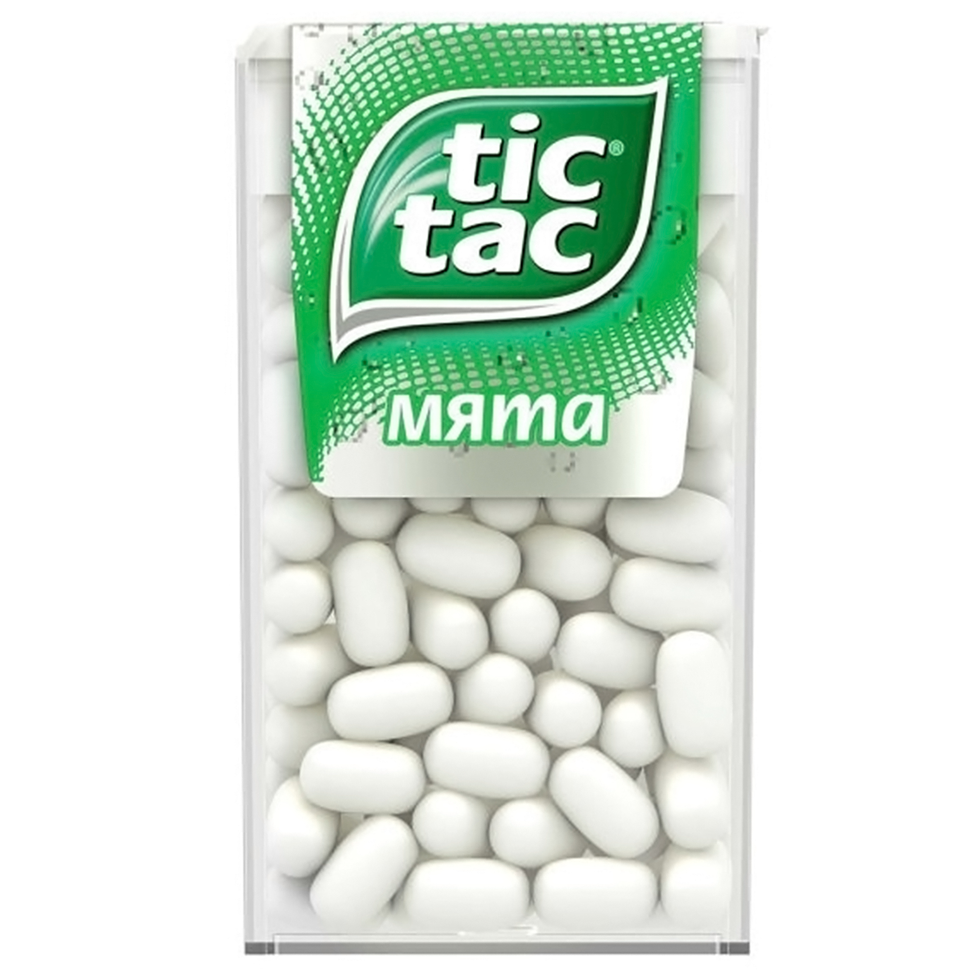 конфеты halls mini mints без сахара со вкусом мяты 12 5 г Драже Tic Tac со вкусом мяты, 49 г