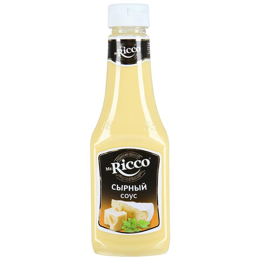 Соус Mr.Ricco Сырный, 310 г соус сырный mr ricco с изысканными сортами сыра 210 г
