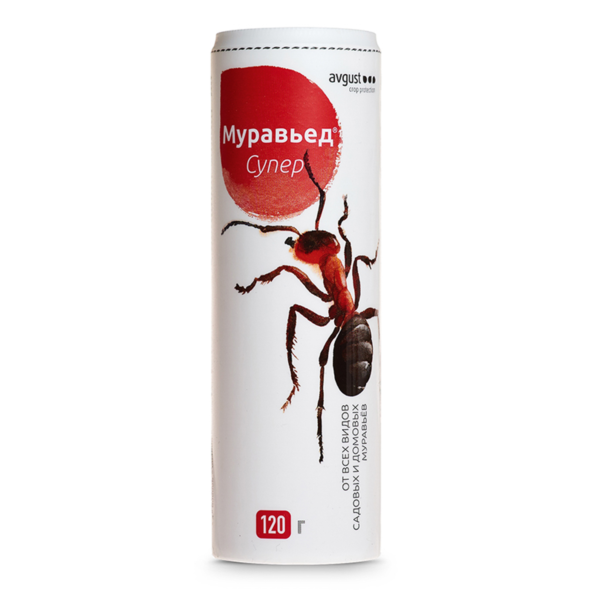средство защиты от всех видов мураьев муравьед супер avgust 120 г Муравьед супер туба Avgust 120 г