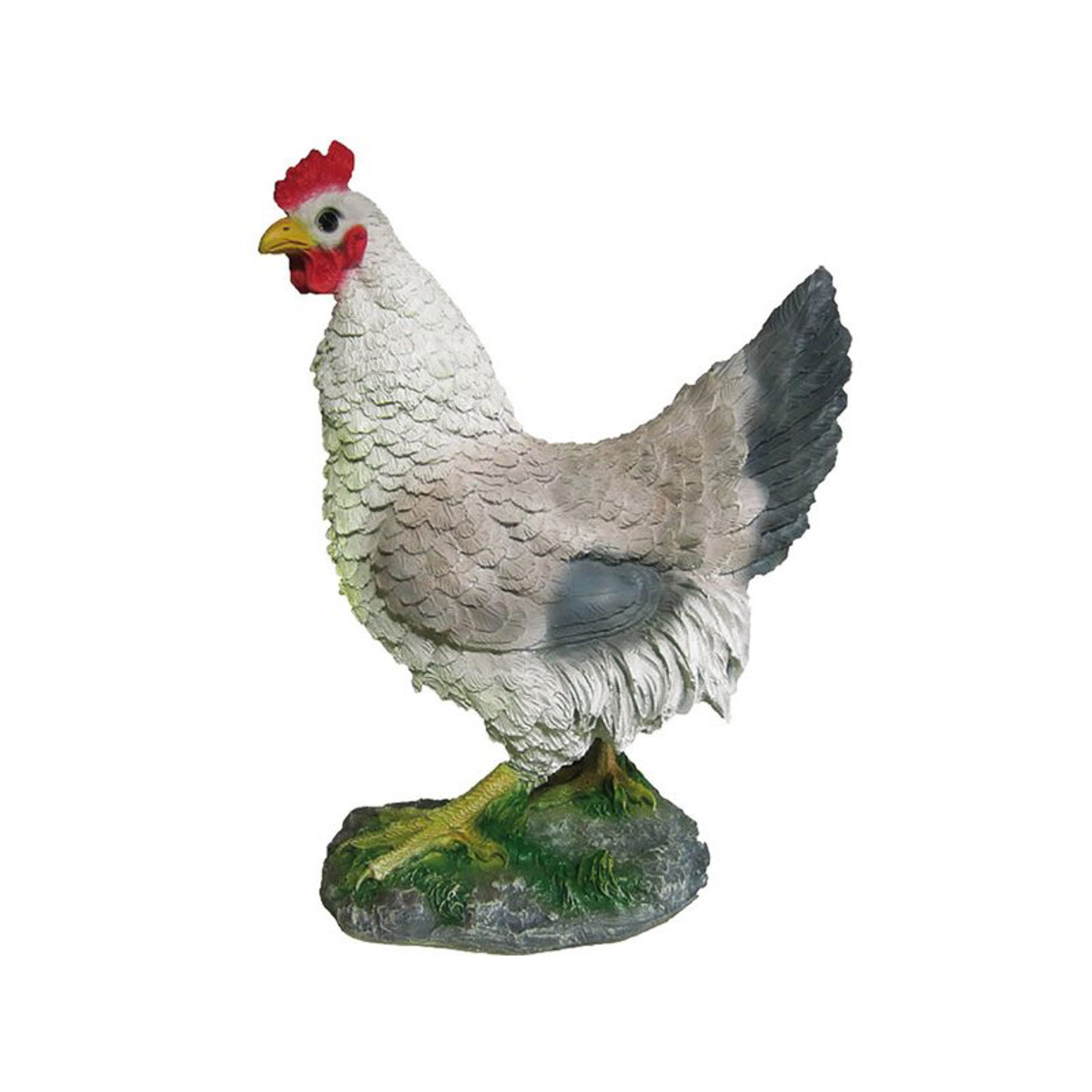Фигура садовая Курица большая Тпк полиформ курица кричит в сетке