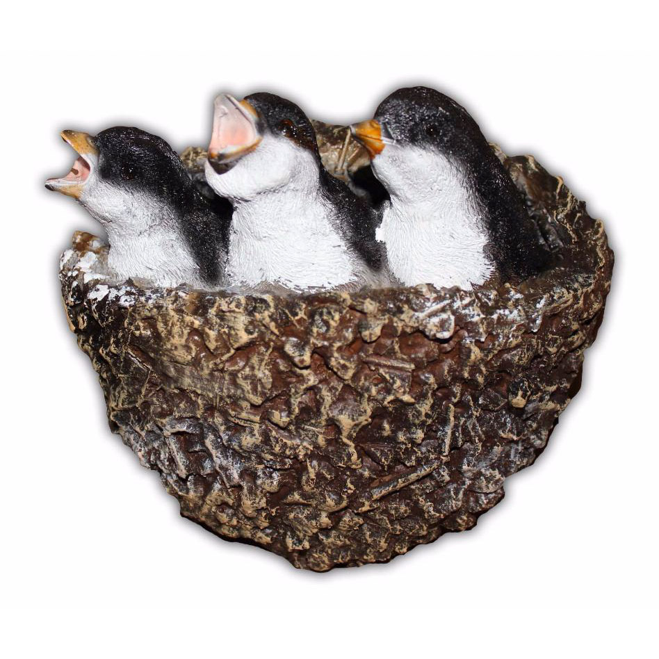 фигура садовая утка в гнезде тпк полиформ Фигура навесная ТПК Полиформ Птенцы в гнезде