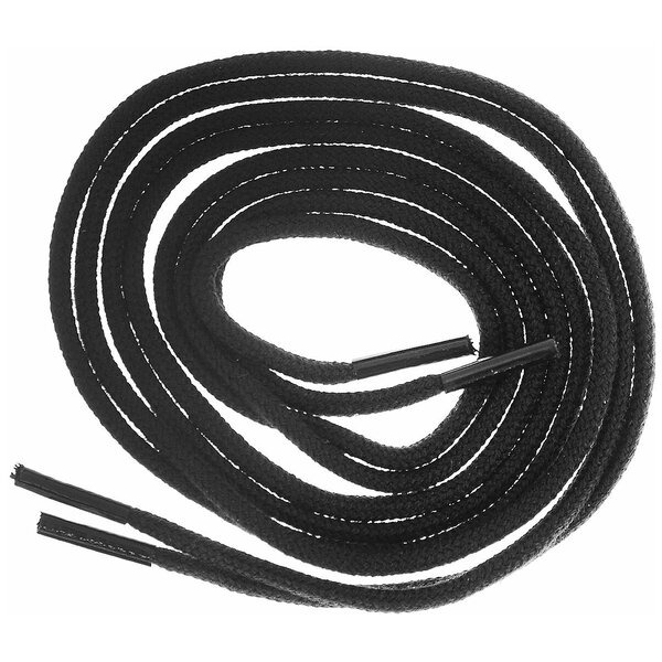 Шнурки тонкие Collonil Rund черные 75 см шнурки с металлическими эглетами белый пара