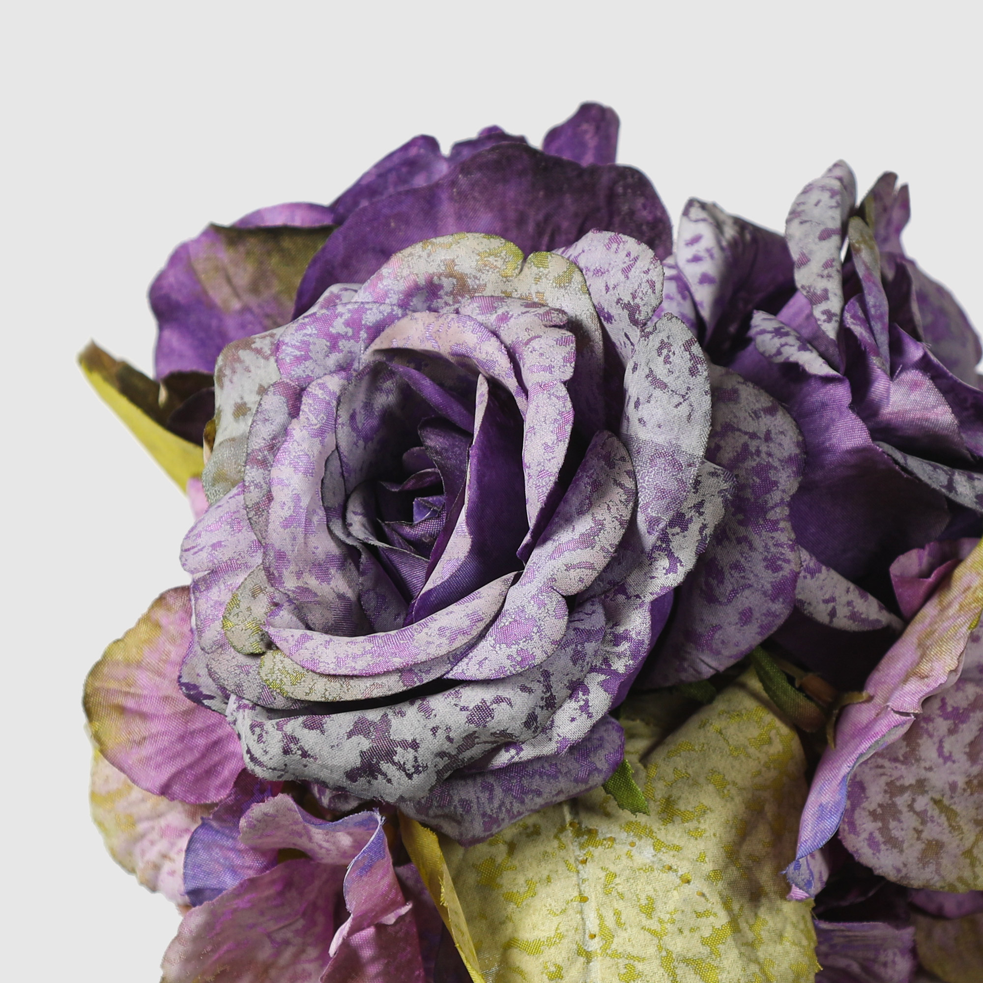 Букет роз Конэко-О 15016 30 см, цвет фиолетовый - фото 2