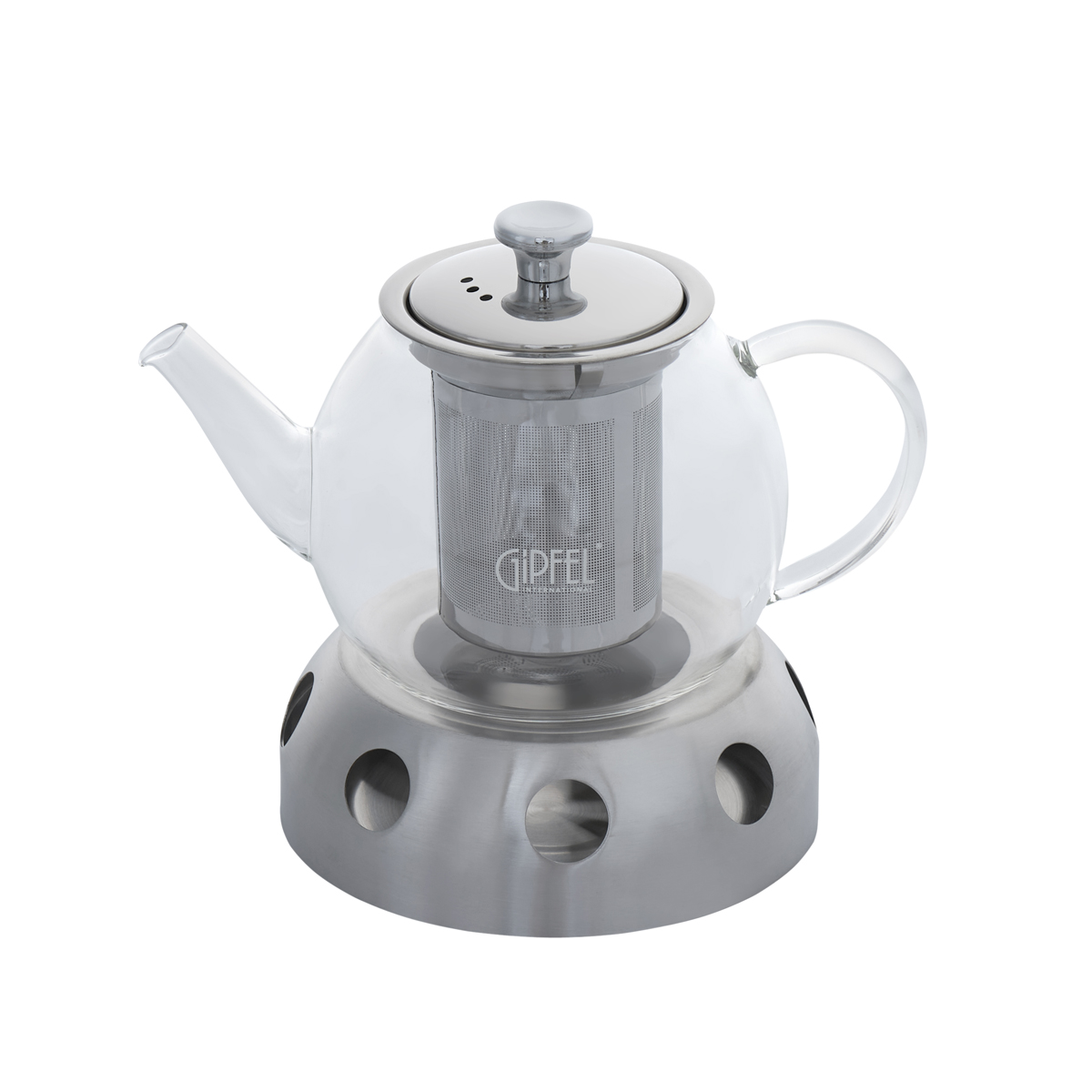 Чайник заварочный Gipfel 600 мл с подставкой 2499₽