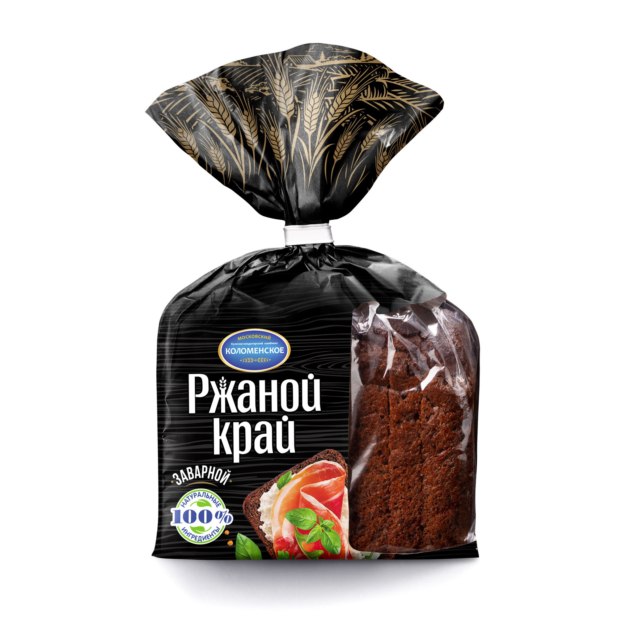 Хлеб Ржаной край 300 г сухарики ржаные 3 корочки с беконом 40 гр