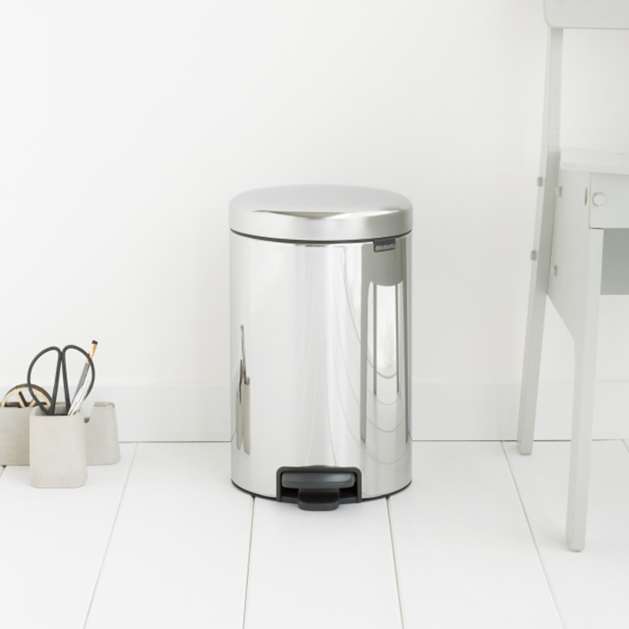 Бак мусорный 12л стальной  Brabantia newicon Вид№4