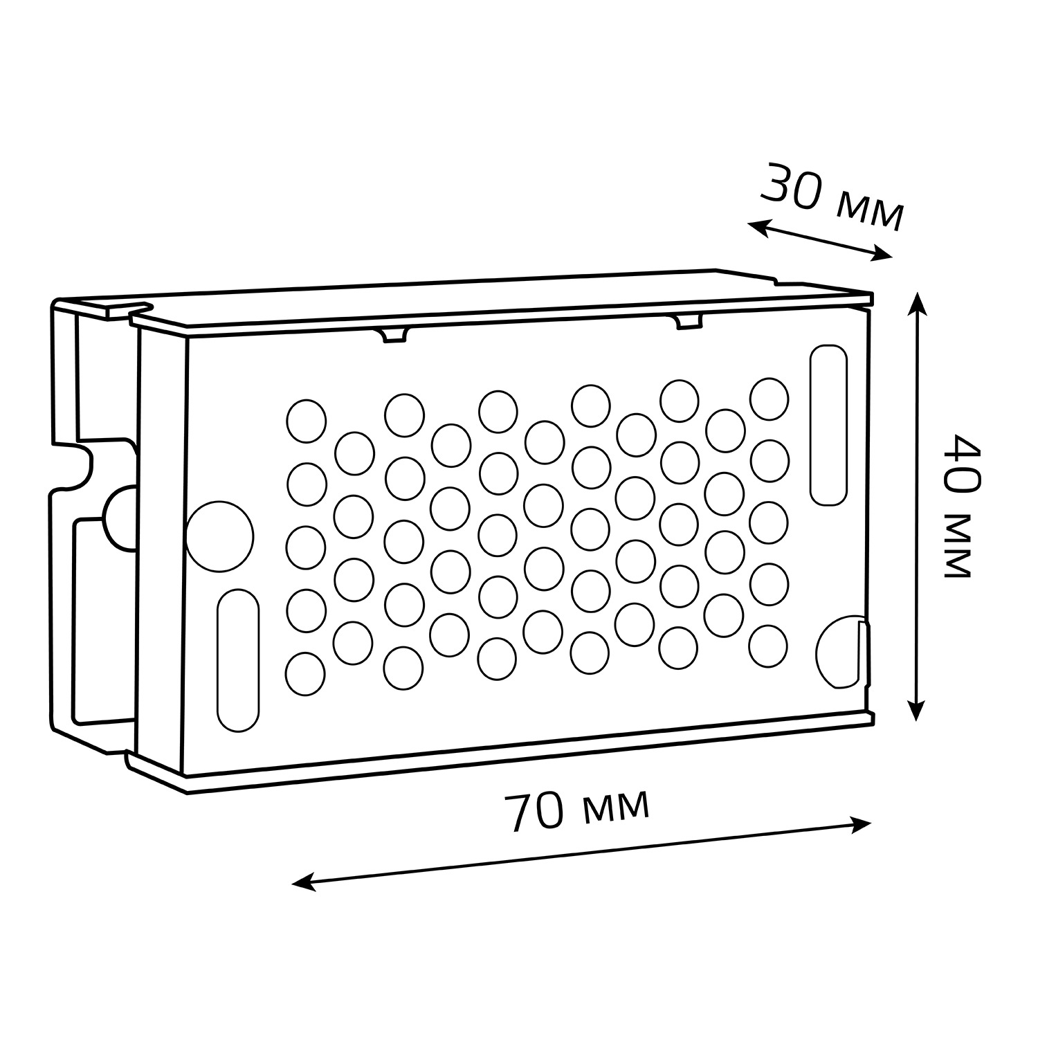 Блок питания LED STRIP PS 15W 12V 1/200 Вид№5