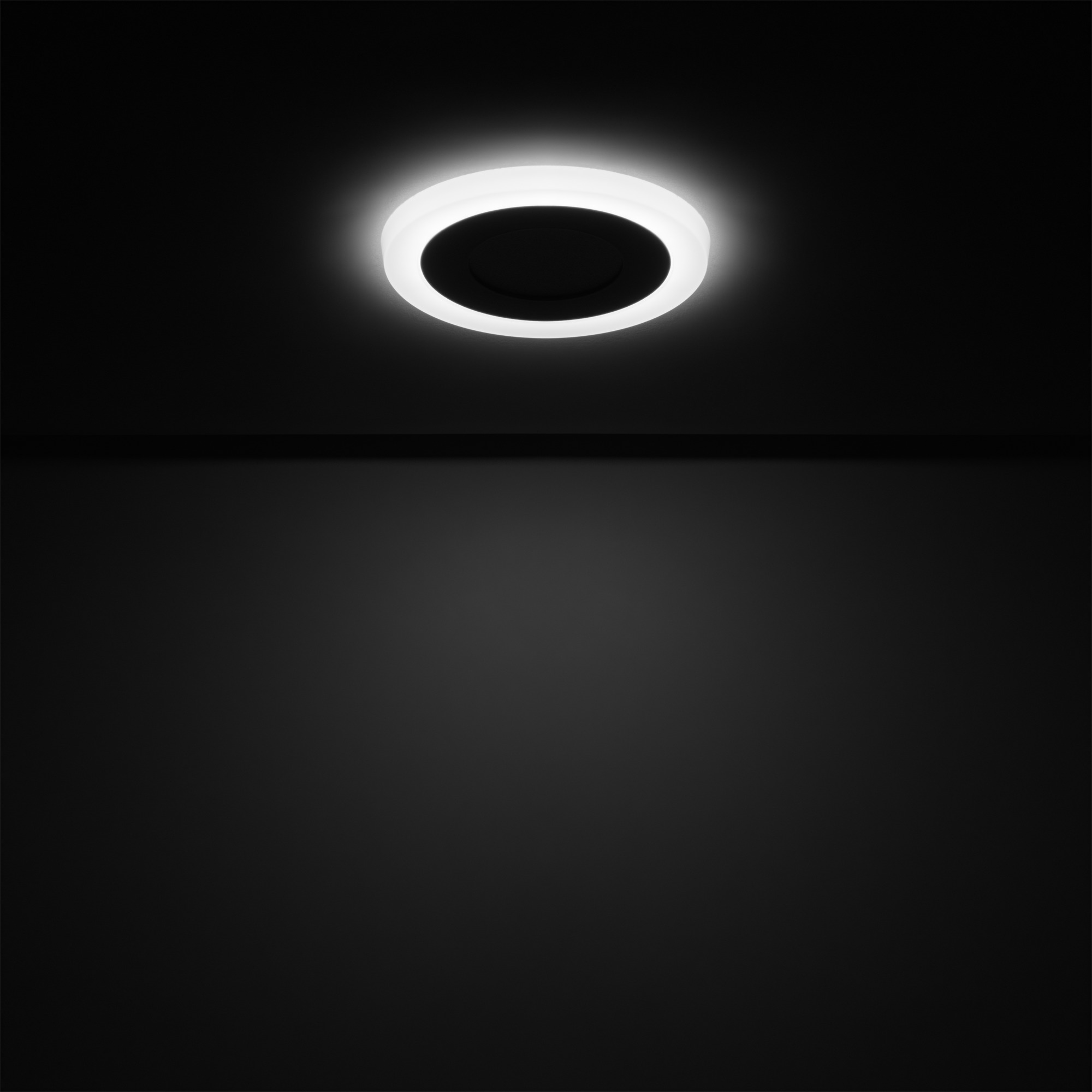 Светильник gauss круглый акрил 3+3w 4000k, цвет 4000 к - фото 3
