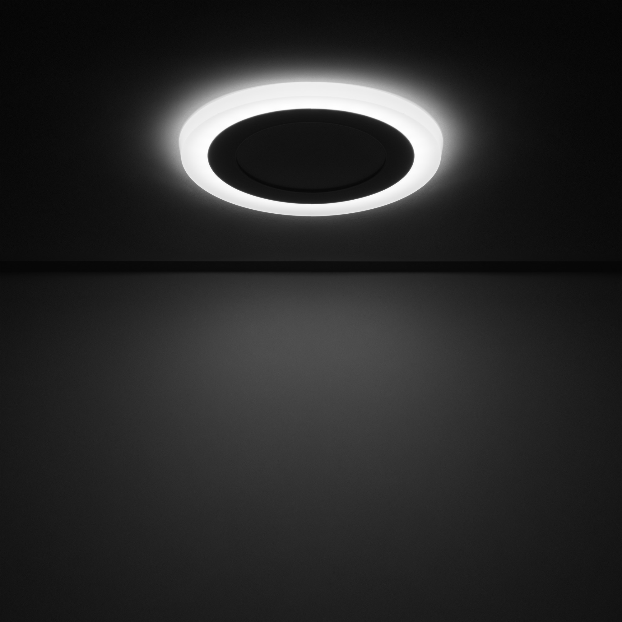 Светильник Gauss Backlight BL117 Кругл. Акрил, 6+3W, LED 4000K, Ø145, 1/40 - фото 3