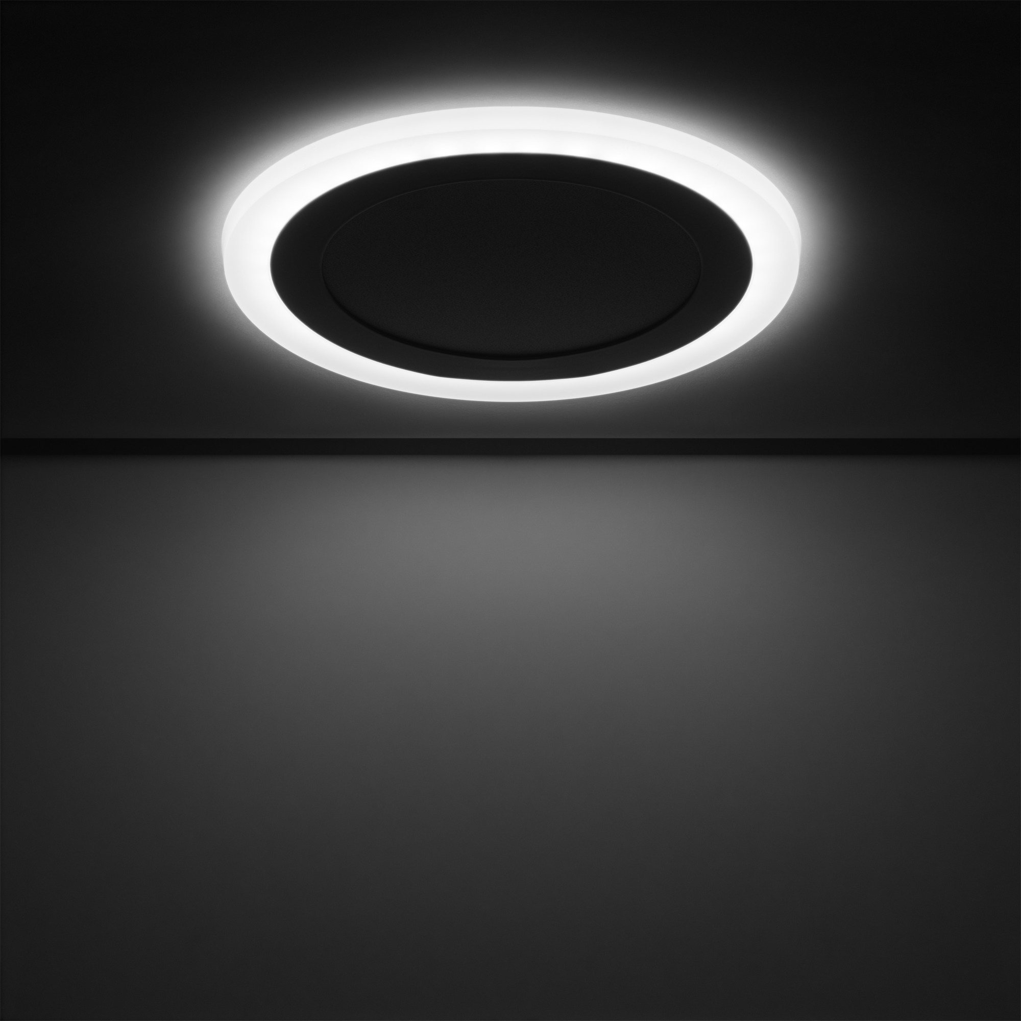 Светильник gauss круглый акрил 12+4w 4000k, цвет 4000 к - фото 3