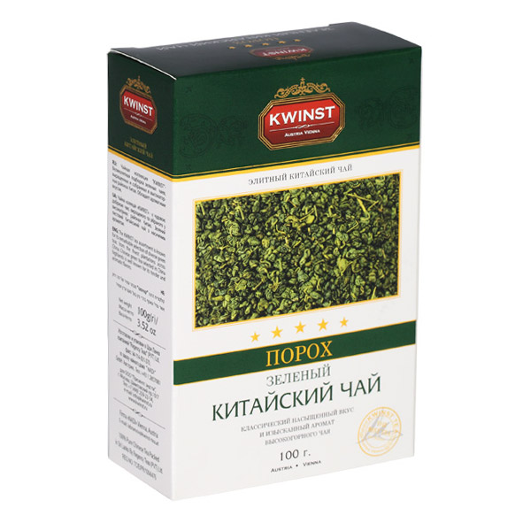 Чай Kwinst Порох зеленый листовой 100 г чай улун подари чай те гуань инь категория а листовой 250 г